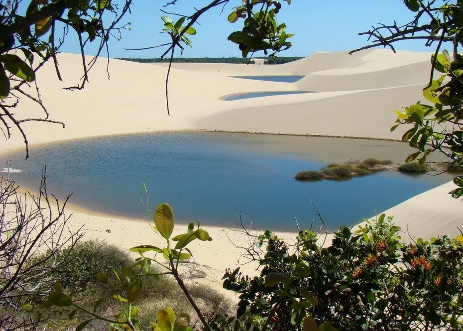 Национальный парк Бразилии - Ленсойш Mараненсеш (Lencois Maranhenses)