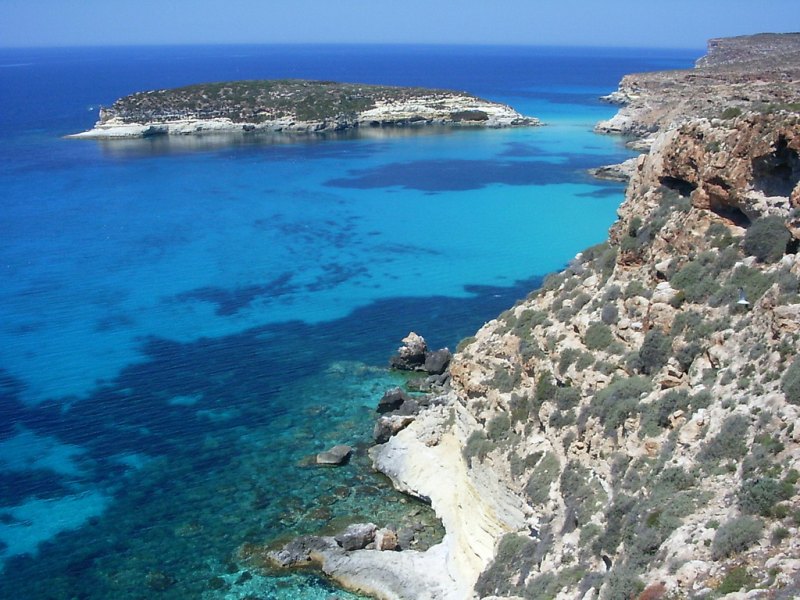Лампедуза (Lampedusa), Сицилия, Пелагские острова, Италия 