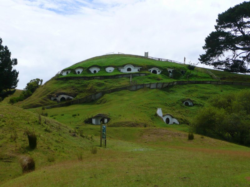 Хоббитон (Hobbiton), Матамата, Новая Зеландия