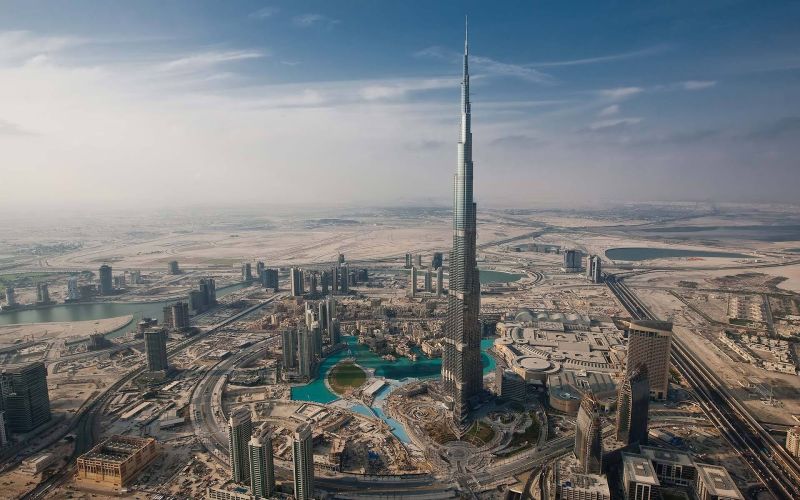  Самое высокое здание в мире - Бурдж-Халифа (Burj Khalifa)