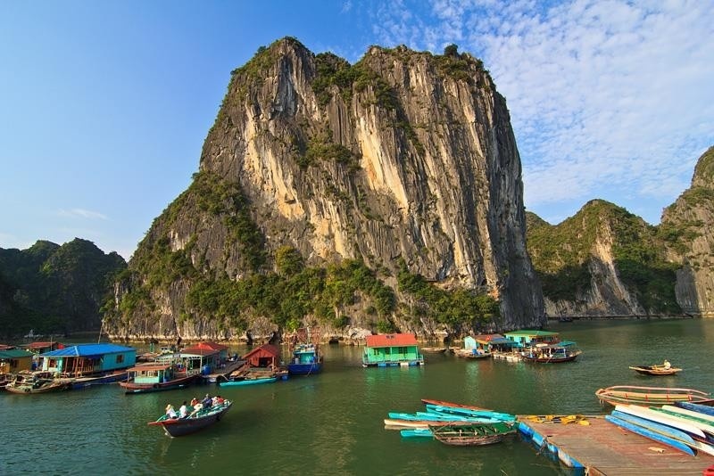 Куа Ван (Cua Van), рыбацкая деревня, бухта Халонг, Вьетнам